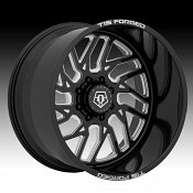 TIS Forged F51BM1 1pc Black Milled Custom Wheels Rims