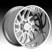 TIS Forged F51P1 1pc Polished Custom Wheels Rims