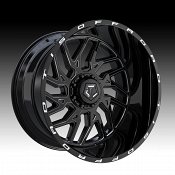 TIS Wheels 544BM Gloss Black Milled Custom Wheels Rims