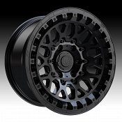 TIS Wheels 555SB Satin Black Custom Truck Wheels