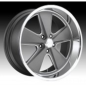 US Mags Roadster U120 Gray Machined Custom Wheels Rims