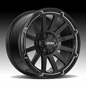 Ultra 218BM Phantasm Gloss Black Milled Custom Wheels Rims