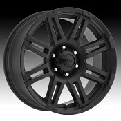 Ultra 226 Machine Satin Black Custom Wheels Rims