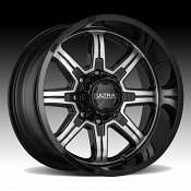 Ultra 229U Menace Gloss Black Machined Custom Wheels Rims