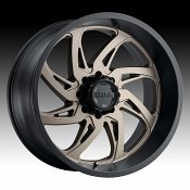 Ultra 230BZ Villain Dark Satin Bronze Custom Wheels Rims