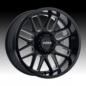 Ultra 231BM Butcher Gloss Black Milled Custom Wheels Rims