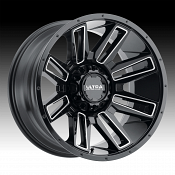 Ultra 236BM Apocalypse Black Milled Custom Wheels Rims