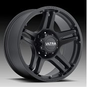 Ultra 264 Bully Satin Black Custom Wheels Rims