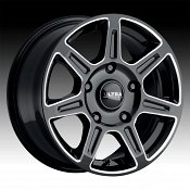 Ultra 450BM Toil Gloss Black Custom Wheels Rims