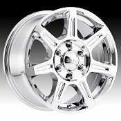 Ultra 450 Toil Van Chrome Custom Wheels Rims