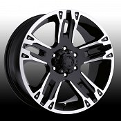 Ultra 234MB 234 / 235MB 235 Maverick Black Machined Custom Rims