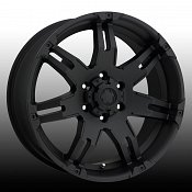 Ultra 237B 237 / 238B 238 Gauntlet Matte Black Custom Rims Wheel