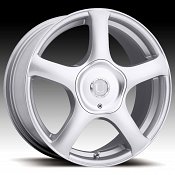 Ultra 402 Alpine Silver Custom Rims Wheels