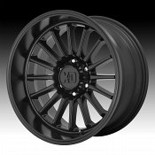 XD Series XD857 Whiplash Satin Black Custom Truck Wheels Rims