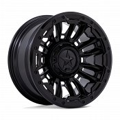 XD Series XD870 Bomber Matte Black Custom Truck Wheels