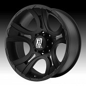 XD Series XD801 Crank Matte Black Custom Wheels Rims