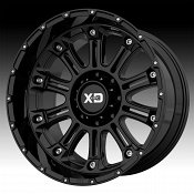 XD Series XD829 Hoss II Gloss Black Custom Wheels Rims