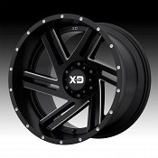 XD Series XD835 Swipe Satin Black Milled Custom Wheels Rims