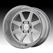 XD Series XD844 Pike Titanium Brushed Custom Wheels Rims