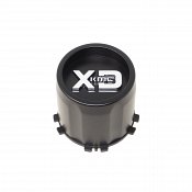 XDPL120CPS-2-SB/ Push Thru Satin Black Cap for D1205BASE2-SB Satin Black Bolt On Base