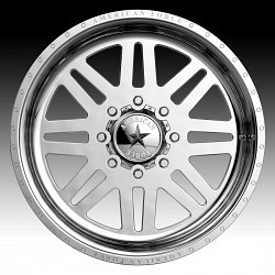 American Force Liberty SS Polished Custom Wheels Rims 2