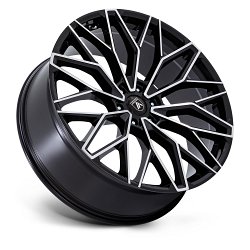 Asanti Black Label ABL50 Mogul 6 Machined Black Custom Wheels 2