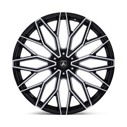 Asanti Black Label ABL50 Mogul 6 Machined Black Custom Wheels 3