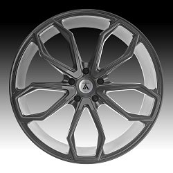 Asanti Black Label ABL-19 Matte Graphite Custom Wheels Rims 2