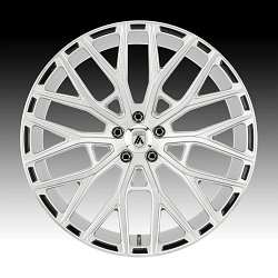 Asanti Black Label ABL-21 Brushed Silver Custom Wheels Rims 2