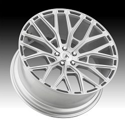 Asanti Black Label ABL-21 Brushed Silver Custom Wheels Rims 3