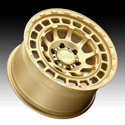 Black Rhino Chamber Matte Gold Custom Truck Wheels 2