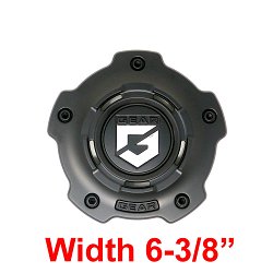 CAP-5C3-M20 / Gear Alloy Satin Black Snap-In Center Cap 3