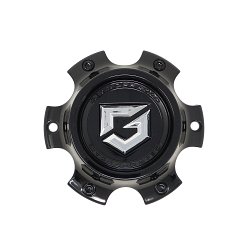 CAP-6L-B21 / Gear Alloy Gloss Black Bolt-On Center Cap 2