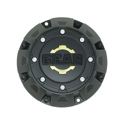 CAP-738B / Gear Alloy Satin Black Snap-In Center Cap 2