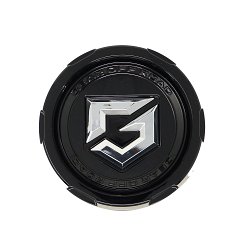 CAP-8L-B21 / Gear Alloy Gloss Black Snap In Center Cap 2