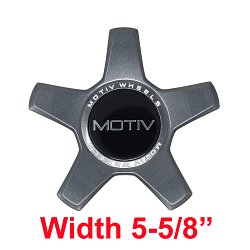 CAP-MH3-G21/ Motiv Graphite Snap In Center Cap 2