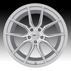 Cray Spider Machined Silver Custom Corvette Wheels 3