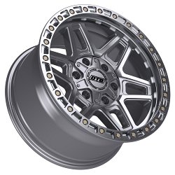 Dropstars Trail Series 602MS Machined Silver Custom Wheels 2