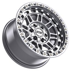 Dropstars Trail Series 603MS Machined Silver Custom Wheels 2