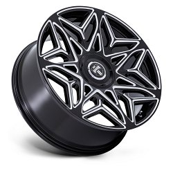 Dub Anomaly DC274 Gloss Black Milled Custom Wheels 2