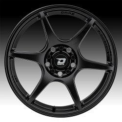 Drifz 314SB Speed FF Satin Black Custom Wheels Rims 2