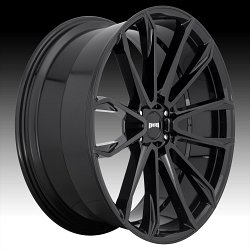 Dub Clout S253 Gloss Black Custom Wheels Rims 2