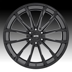 Dub Clout S253 Gloss Black Custom Wheels Rims 3