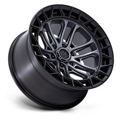 Fuel Celsius FC870AB Matte Gunmetal Custom Truck Wheels 2