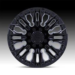 Fuel Flame 8 D804 Blackout Custom Truck Wheels 3