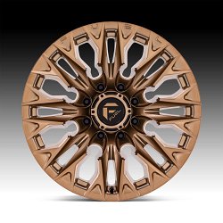 Fuel Flame 8 D805 Platinum Bronze Custom Truck Wheels 3