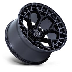 Fuel Charger 6 FC873BT Brushed Black DDT Custom Truck Wheels 2