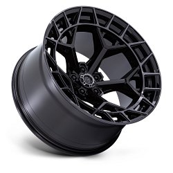 Fuel Charger 5 FC873BT Brushed Black DDT Custom Truck Wheels 2