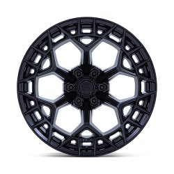 Fuel Charger 6 FC873MX Blackout Custom Truck Wheels 3