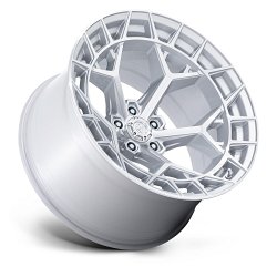 Fuel Charger 5 FC873SD Machined Silver Custom Truck Wheels 2